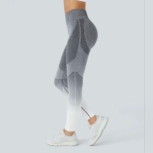 Halara Gray White Gradient Sculpt Leggings NEW NWT Size XS